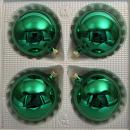 Kugeln uni grün glanz, 4 Stück, d 7cm